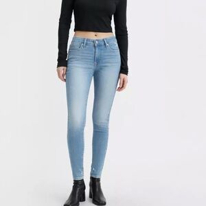 Levi's 711 Light Blue Skinny Jeans